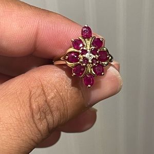 14k ruby ring
